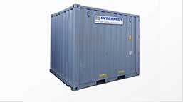 10-foot standard shipping containers for rent