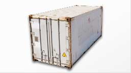 20-foot insulated shipping containers (non-functioning reefers) for sale