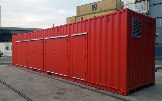 Custom Container with Multiple Doors