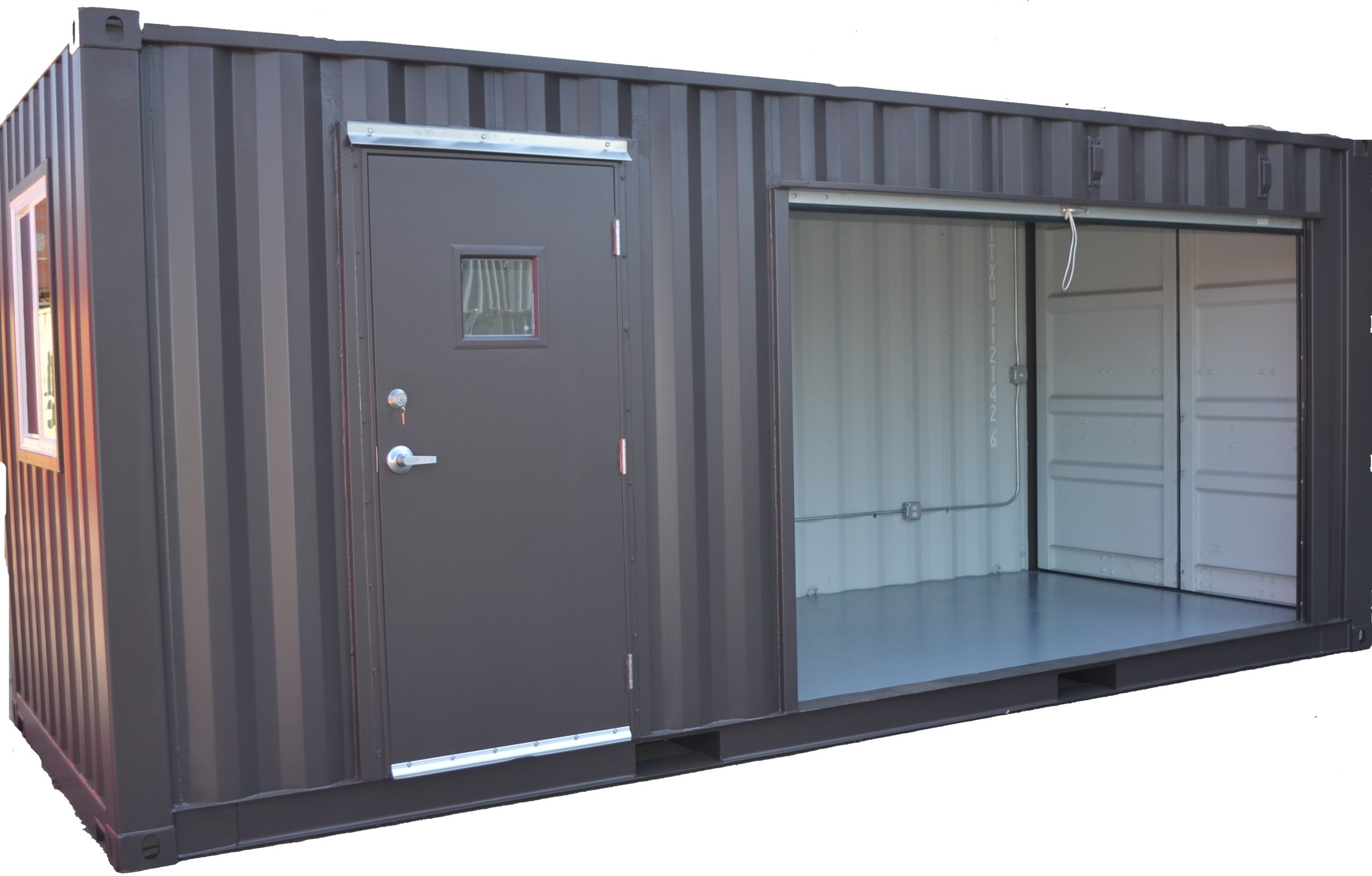 How to make a shipping container garage - Storage and Canopy