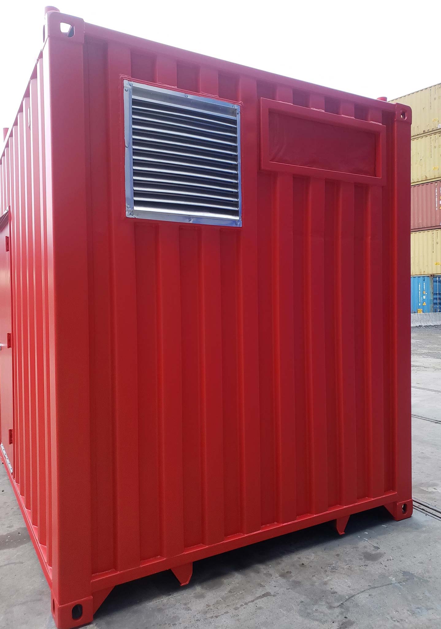 Hvac For Shipping Containers Ventilation And Heating Interport