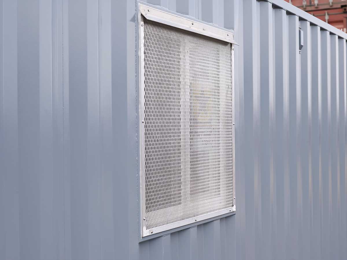 EZ Install Steel Mesh Details about   Cargo Container 3 X 3 Security Window Free Shipping 