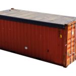 20 foot open top container