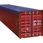 40ft open top container