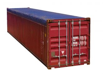 40ft open top container