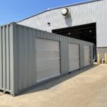 Shipping Container with Roller Doors