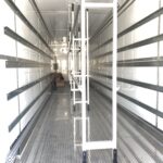 Shipping Container with Built-out Racks for Equipment